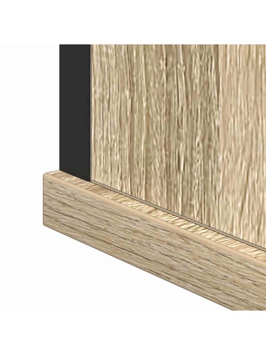Vannas istabas mēbeļu komplekts 3 pcs brūna 80 x 30 x 60 cm