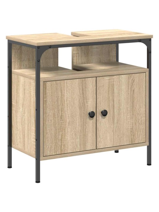Vannas istabas mēbeļu komplekts 3 pcs brūna 80 x 30 x 60 cm