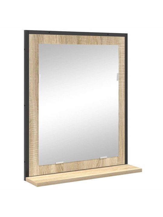 Vannas istabas mēbeļu komplekts 3 pcs brūna 60 x 33 x 60 cm