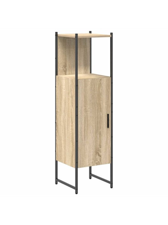 Vannas istabas mēbeļu komplekts 3 pcs brūna 60 x 33 x 60 cm