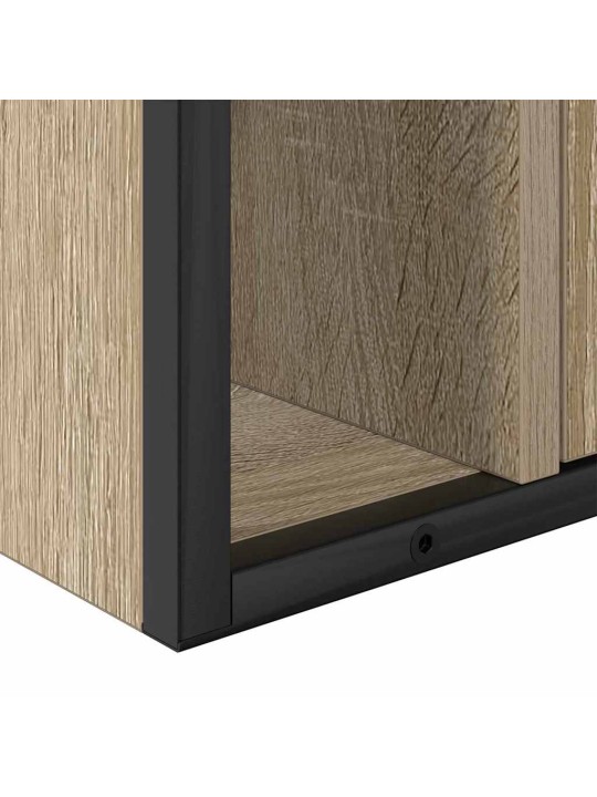 Vannas istabas mēbeļu komplekts 3 pcs brūna 60 x 30 x 60 cm