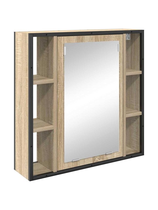 Vannas istabas mēbeļu komplekts 3 pcs brūna 60 x 30 x 60 cm