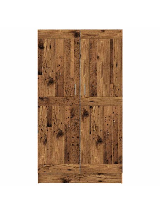Grāmatu plaukts, veca koka, 82,5x30,5x150 cm, inženierijas koks