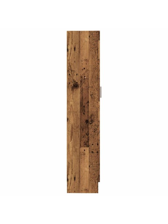 Grāmatu plaukts, veca koka, 82,5x30,5x150 cm, inženierijas koks