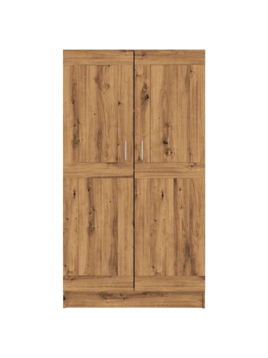 Grāmatu plaukts, koka krāsa, 82,5x30,5x150cm, inženierijas koks