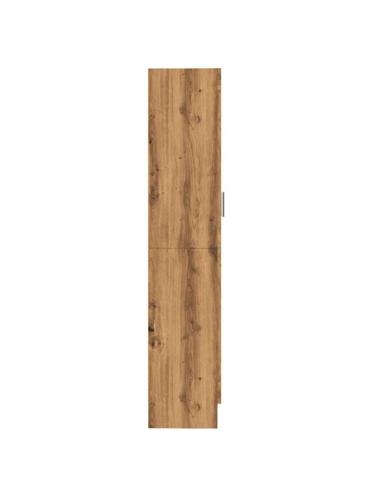 Grāmatu plaukts, koka krāsa, 82,5x30,5x150cm, inženierijas koks