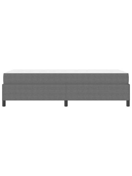 Gultas rāmis gaiši pelēka 80 x 200 cm korduroja audums