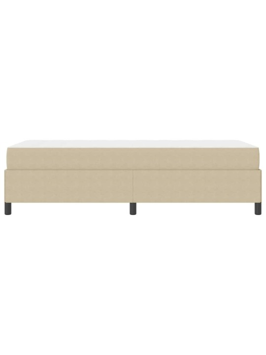 Gultas rāmis gaiši pelēks 80 x 200 cm korduroja audums
