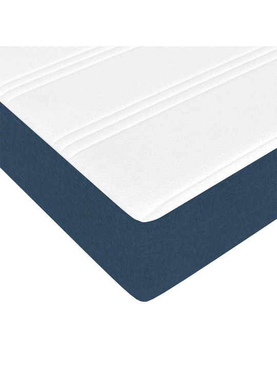Gultas rāmis zila 80 x 200 cm audums