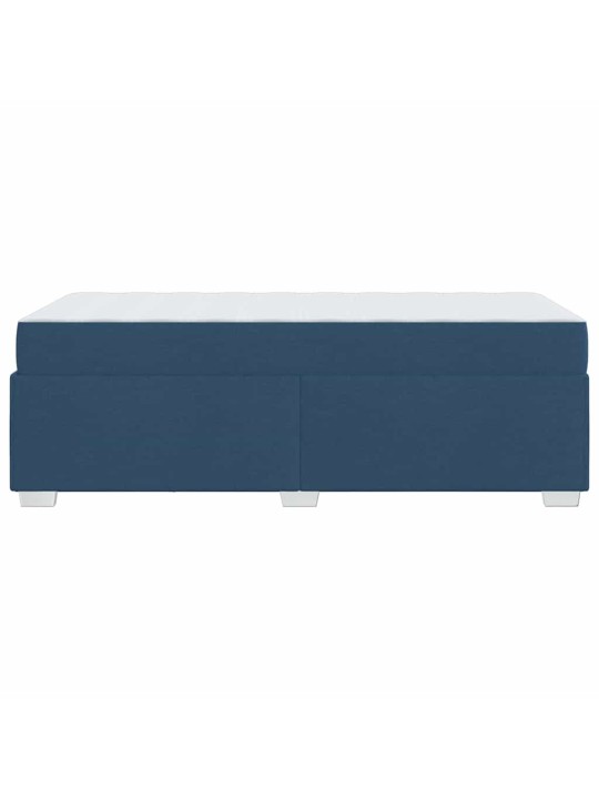 Gultas rāmis zila 80 x 200 cm audums