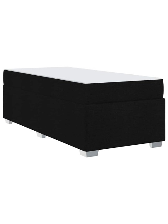 Gultas rāmis melna 90 x 200 cm audums