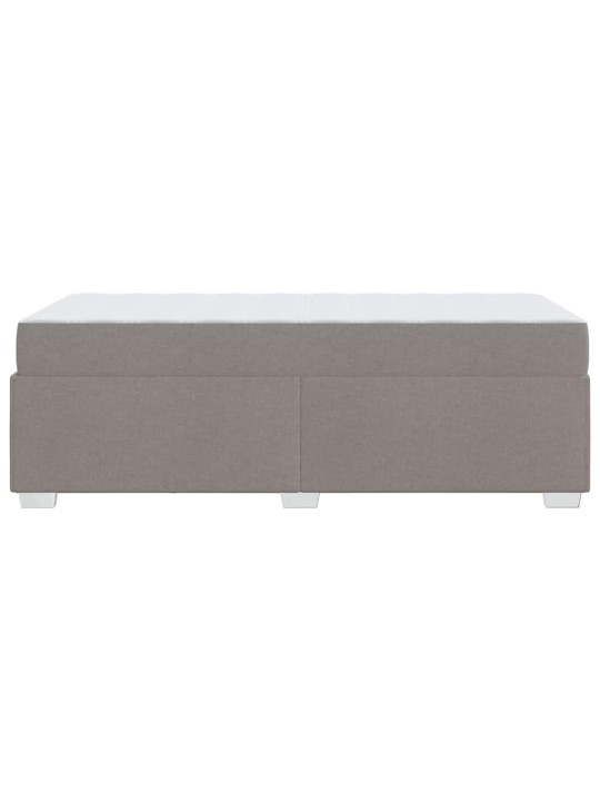 Gultas rāmis pelēkbrūna 90 x 200 cm audums
