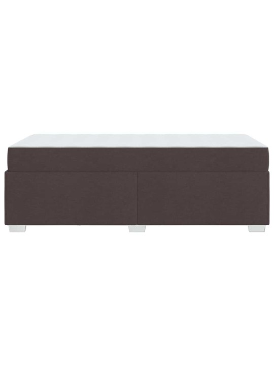 Gultas rāmis tumši brūna 100 x 200 cm audums