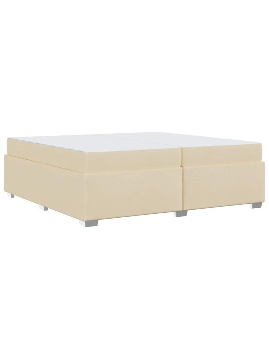 Gultas rāmis krēmkrāsa 200 x 200 cm audums