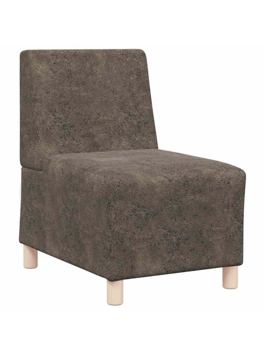 Dīvāna krēsls 2 pcs tumši pelēks 55 x 74 x 82 cm