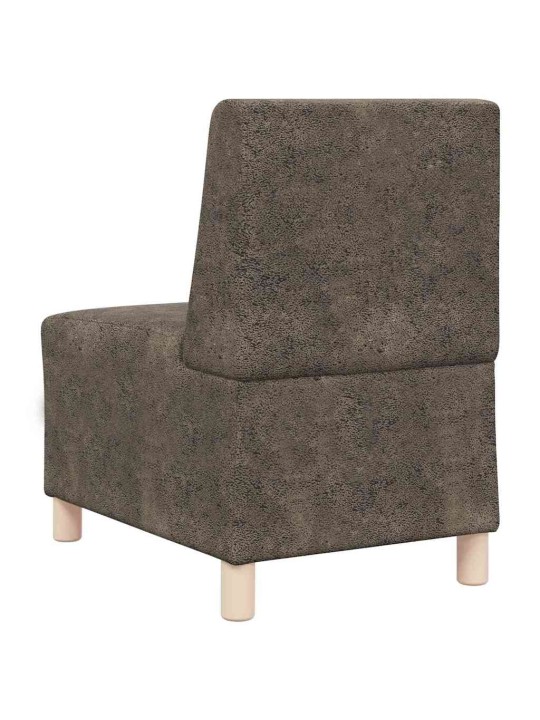 Dīvāna krēsls 2 pcs tumši pelēks 55 x 74 x 82 cm