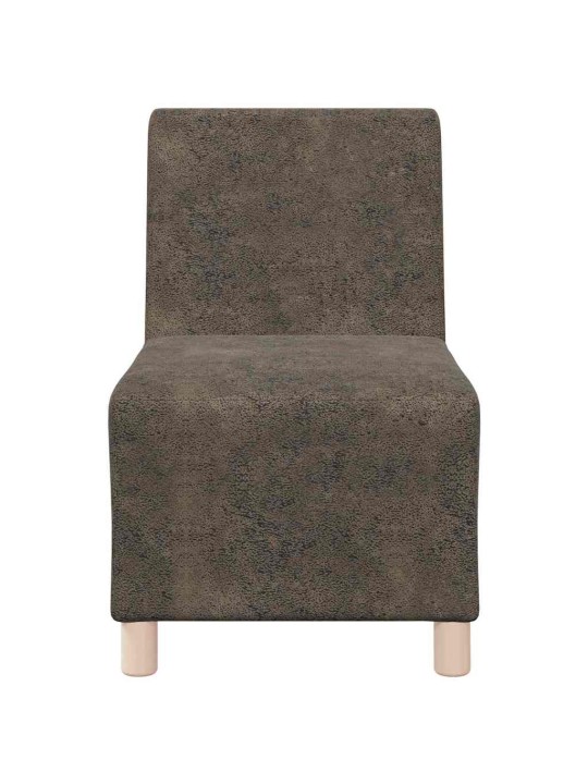 Dīvāna krēsls 2 pcs tumši pelēks 55 x 74 x 82 cm