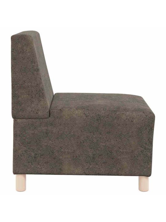 Dīvāna krēsls 2 pcs tumši pelēks 55 x 74 x 82 cm