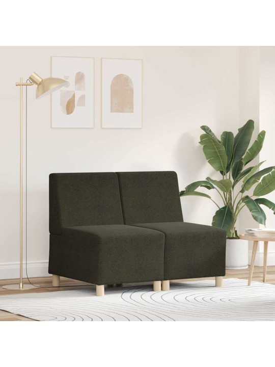 Dīvāna krēsls 2 pcs zaļa 55 x 74 x 82 cm mākslīga zamša āda