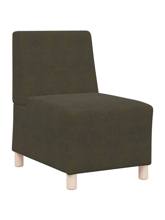 Dīvāna krēsls 2 pcs zaļa 55 x 74 x 82 cm mākslīga zamša āda