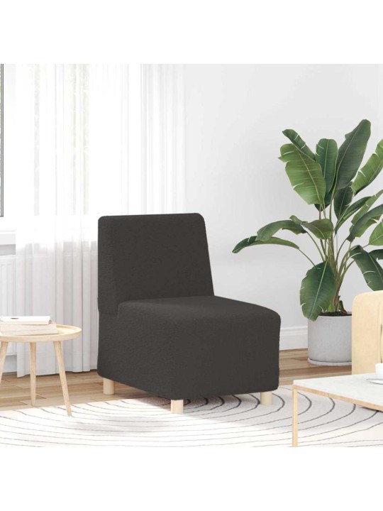 Modulārais bezrku dīvāns 3 pcs tumši pelēka 55 x 74 x 82 cm