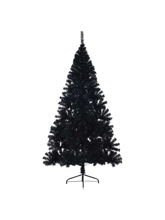 Ziemassvētku eglīte melna 240 cm pvc