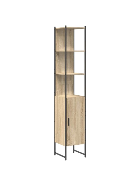 Vannas istabas mēbeļu komplekts 4 pcs sonomas ozola vidējs