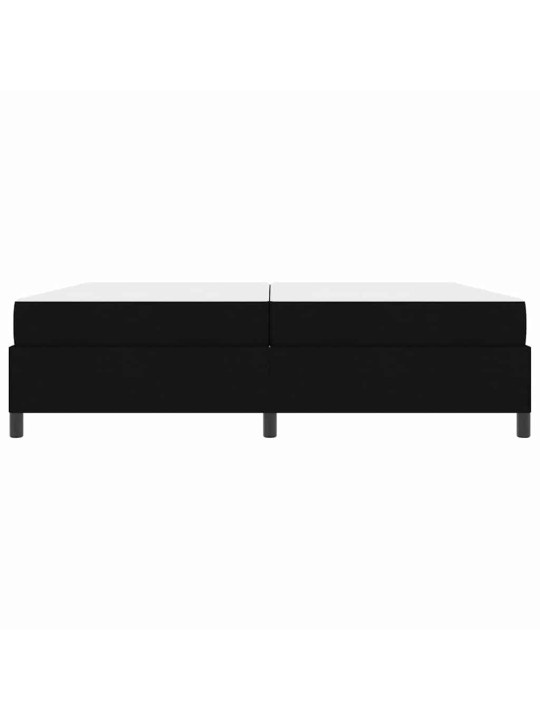Kontinentālā gulta melns un melns 200 x 200 cm
