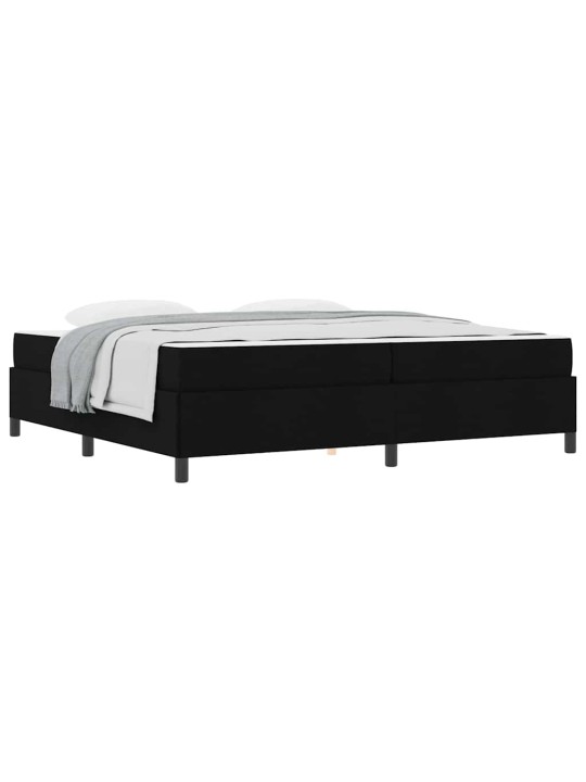 Kontinentālā gulta melns un melns 200 x 200 cm