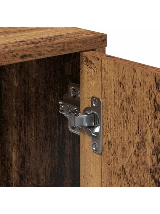 Augstais skapītis 2 pcs vecs koks 60 x 31 x 70 cm