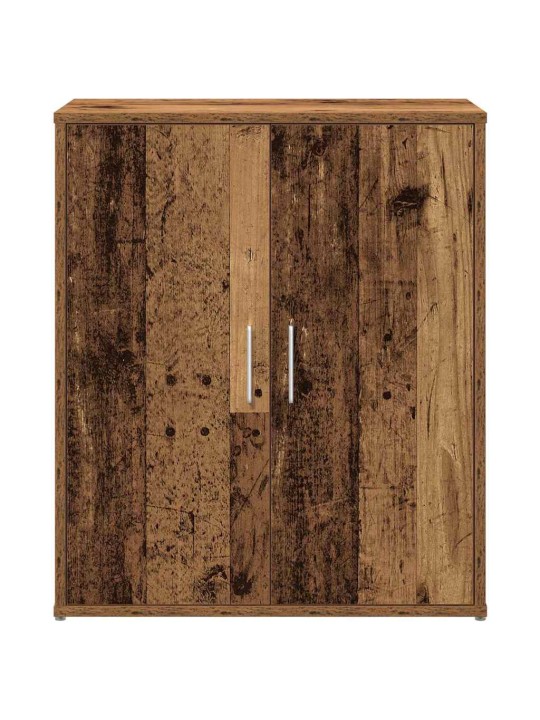 Augstais skapītis 2 pcs vecs koks 60 x 31 x 70 cm