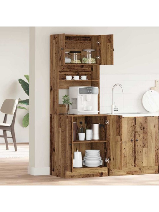 Virtuves skapis vecs koks 60 x 50 x 180 cm inženierijas koks