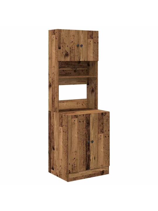 Virtuves skapis vecs koks 60 x 50 x 180 cm inženierijas koks