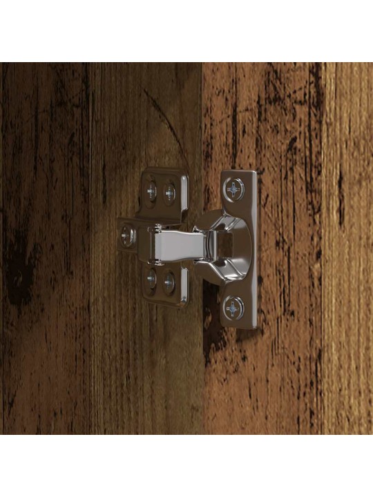 Biroja skapis 2 pcs vecs koks 60 x 32 x 153 inženierijas koks