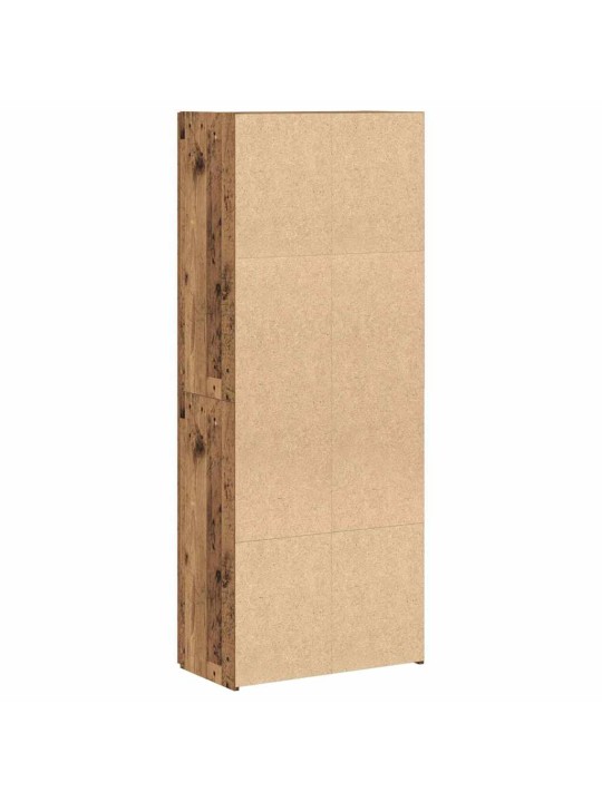 Biroja skapis 2 pcs vecs koks 60 x 32 x 153 inženierijas koks