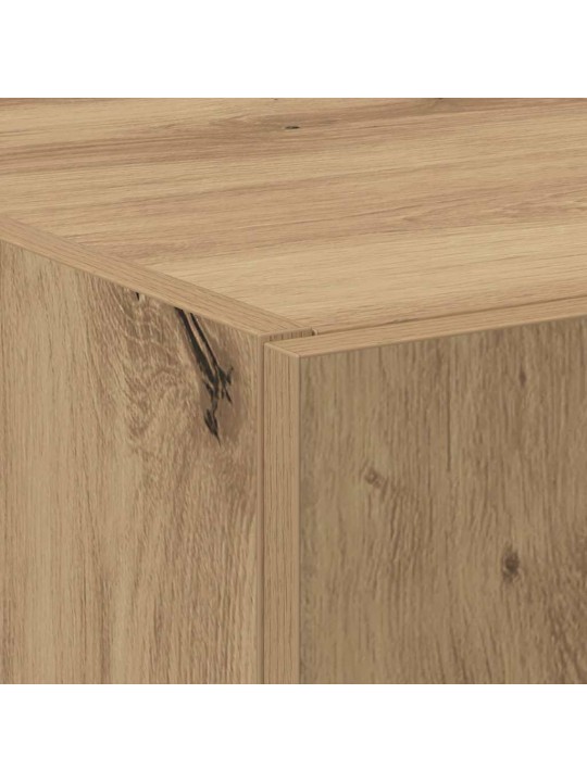 Biroja skapis ar plauktu 2 pcs amatnieku ozola 60 x 32 x 153