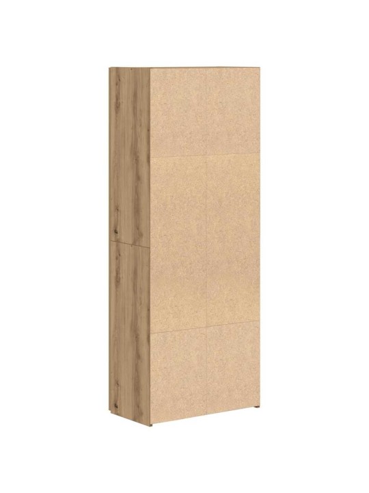 Biroja skapis ar plauktu 2 pcs amatnieku ozola 60 x 32 x 153