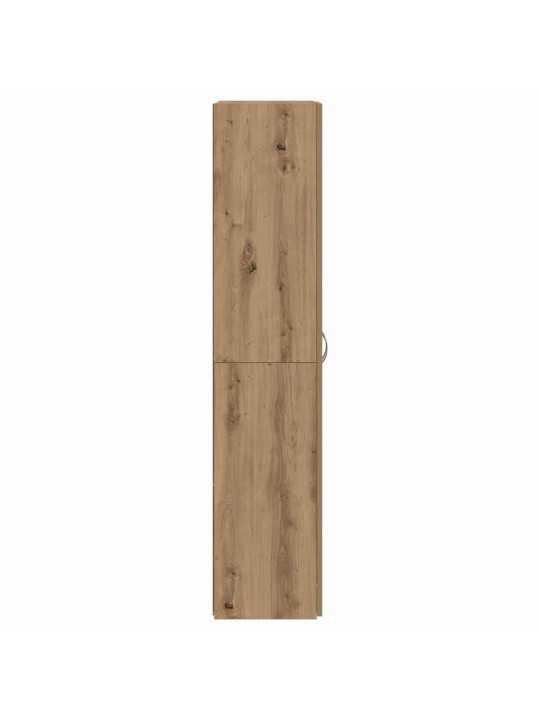 Biroja skapis ar plauktu 2 pcs amatnieku ozola 60 x 32 x 153