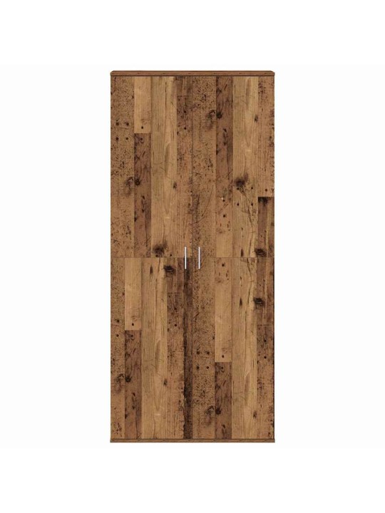 Augstais skapītis vecs koks 80 x 35 x 180 cm inženierijas koks