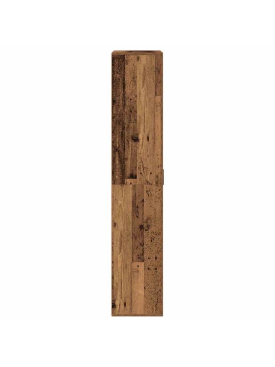 Augstais skapītis vecs koks 80 x 35 x 180 cm inženierijas koks