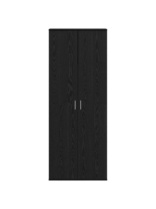 Augstais skapītis melns ozols 70 x 35 x 180 cm