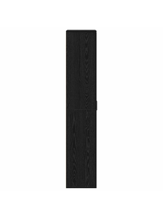 Augstais skapītis melns ozols 70 x 35 x 180 cm