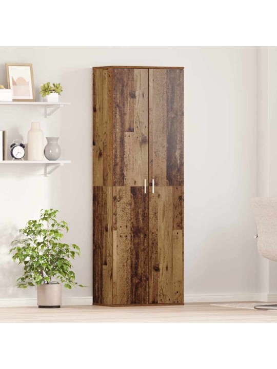 Augstais skapis vecs koks 60 x 35 x 180 cm inženierijas koks