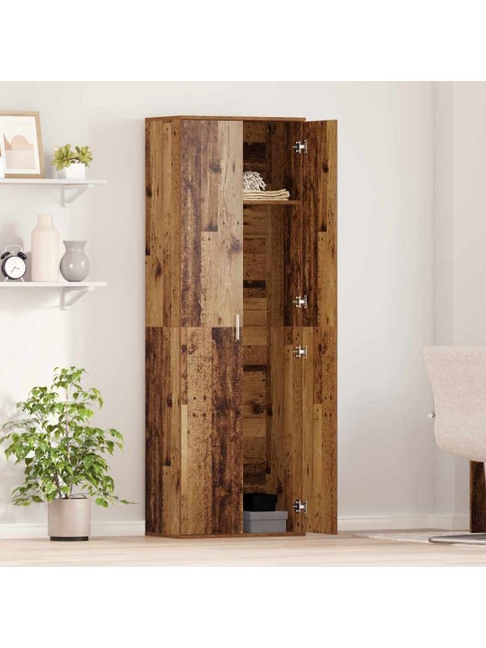 Augstais skapis vecs koks 60 x 35 x 180 cm inženierijas koks