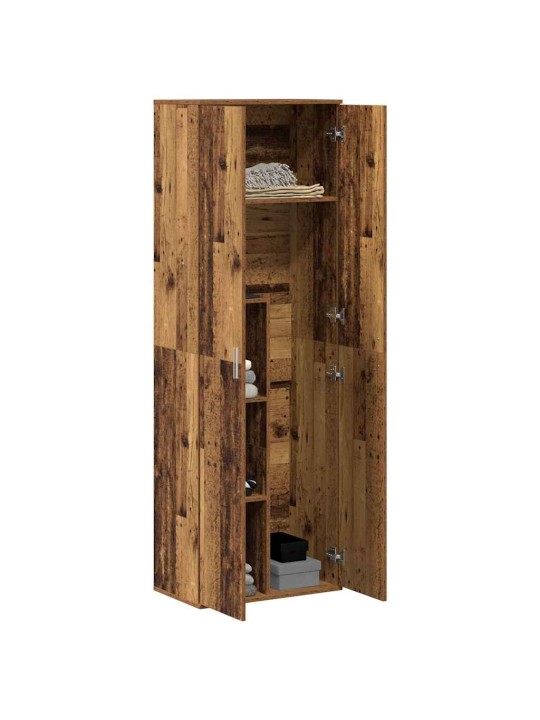 Augstais skapis vecs koks 60 x 35 x 180 cm inženierijas koks