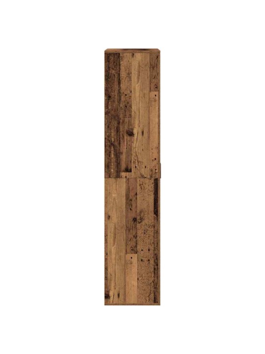 Augstais skapītis vecs koks 80 x 39 x 178 cm inženierijas koks