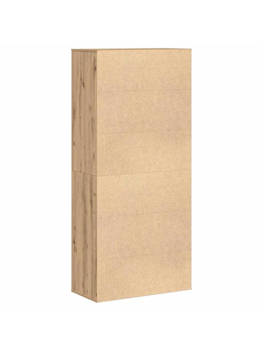 Augstais skapītis ar plauktu amatnieku ozola 80 x 39 x 178 cm
