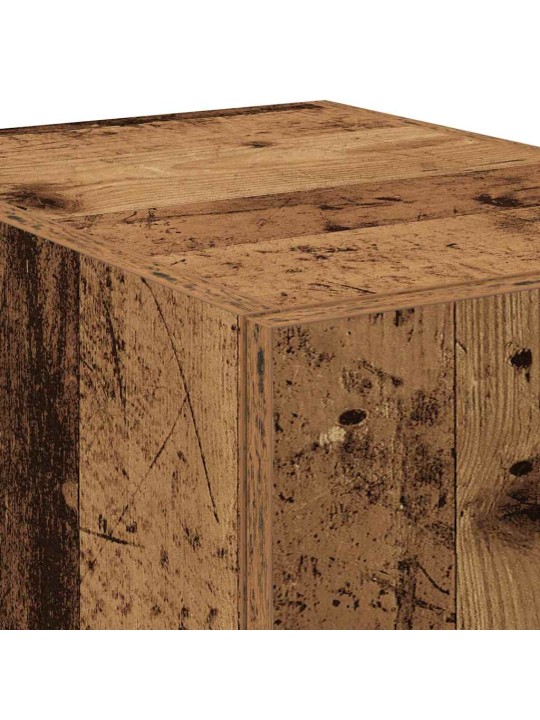 Augstais skapītis vecs koks 30 x 42.5 x 185 cm