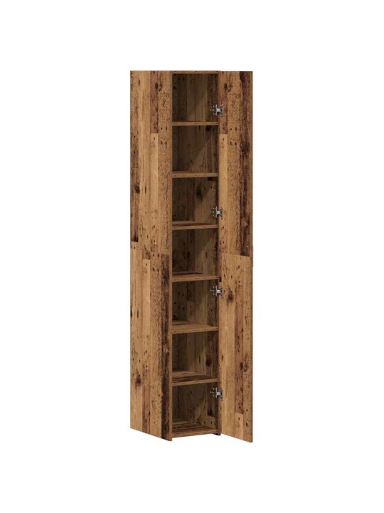 Augstais skapītis vecs koks 30 x 42.5 x 185 cm
