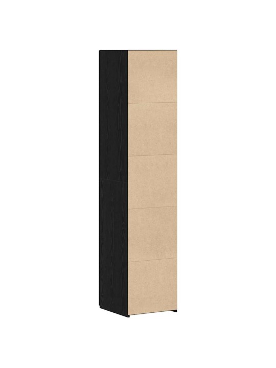 Melns ozolkoks 40 x 42.5 x 185 cm inženierijas koks